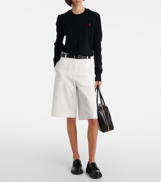 Ami Paris Ami De Cœur wool sweater