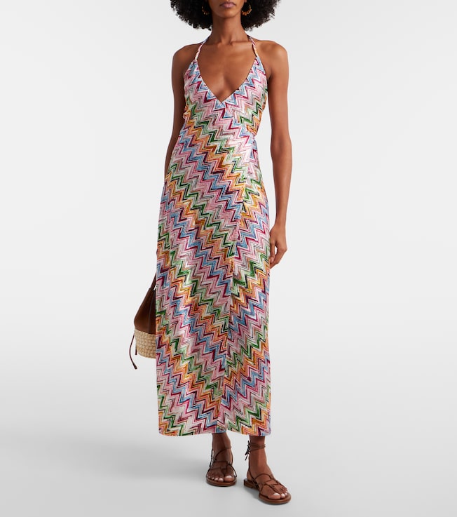 Missoni Missoni Zigzag midi dress