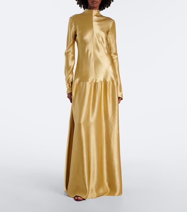 Fforme Mila satin gown