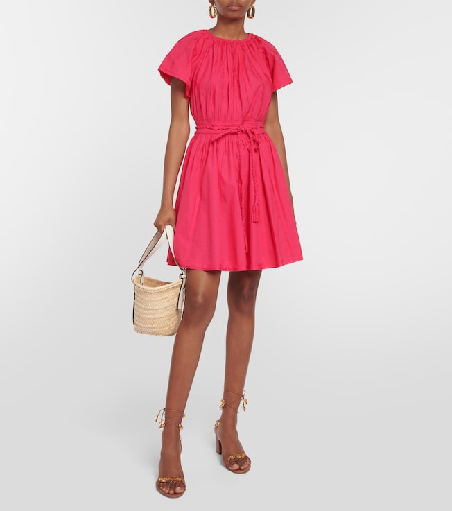Ulla Johnson Jessa cotton poplin minidress