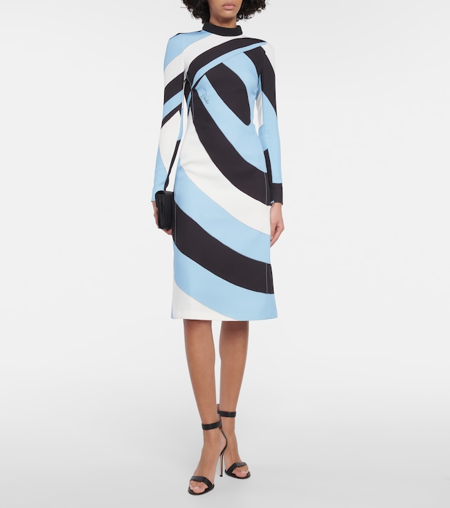 Pucci Iride jersey midi dress