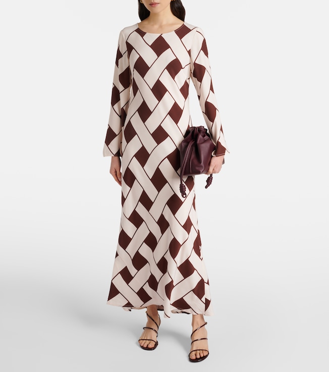 RIXO Alondra maxi dress