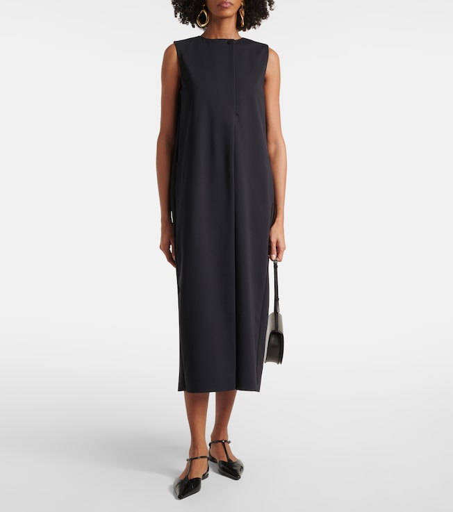 Max Mara Biada cotton-blend maxi dress