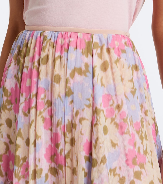 Valentino Garavani Valentino Garavani Floral silk crêpe de chine maxi skirt