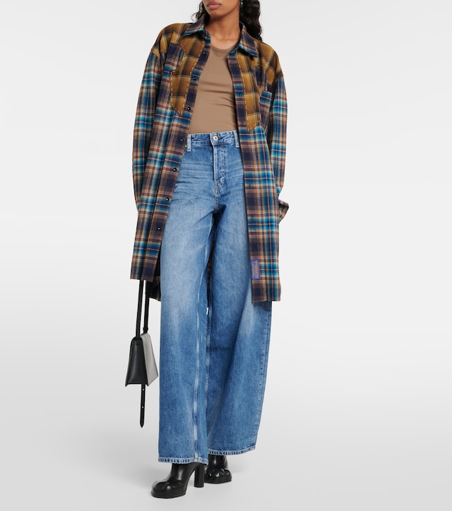 AG Jeans Mari high-rise wide-leg jeans