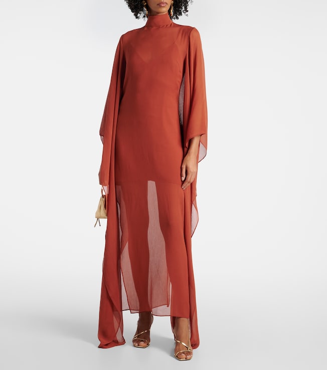 Taller Marmo Lanzarote silk chiffon kaftan