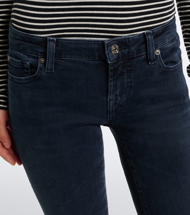7 For All Mankind 7 For All Mankind Inkstone low-rise skinny jeans