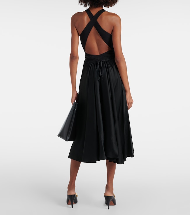 Alaïa Alaïa Cotton-blend midi dress