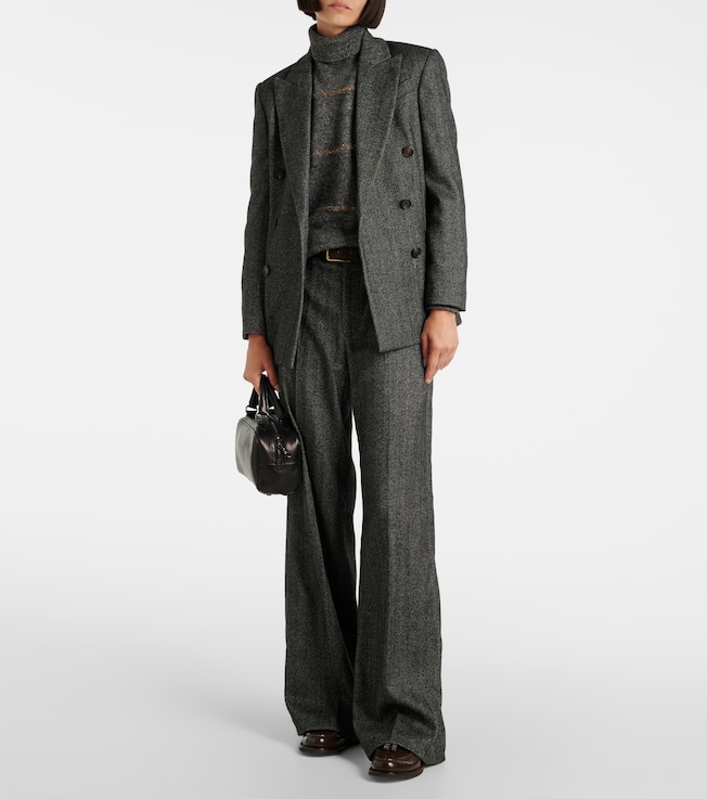 Brunello Cucinelli Wool-blend blazer