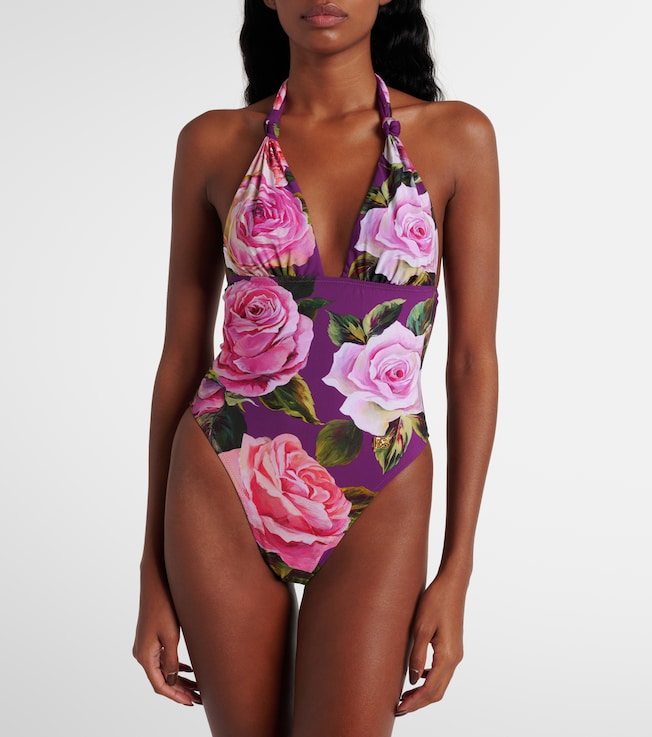 Dolce&Gabbana Floral printed swimsuit