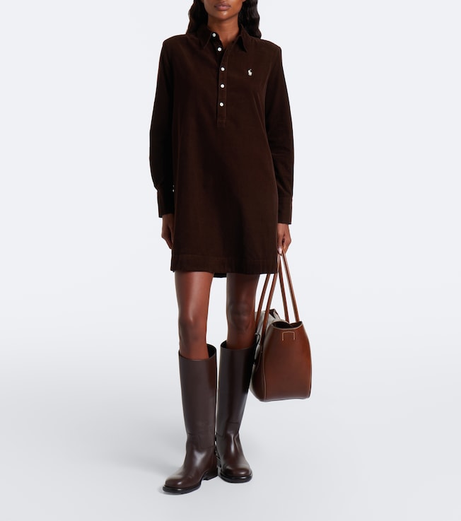 Polo Ralph Lauren Polo Ralph Lauren Cotton corduroy minidress