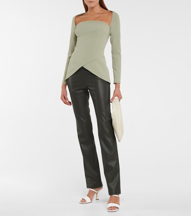 Safiyaa Goldie high-rise pants