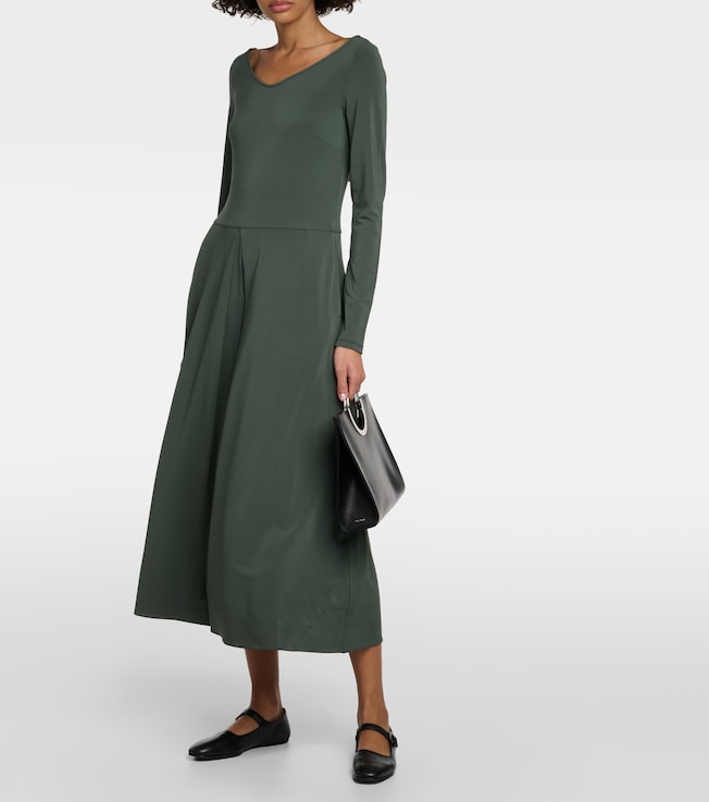 Max Mara Leisure Valido jersey maxi dress