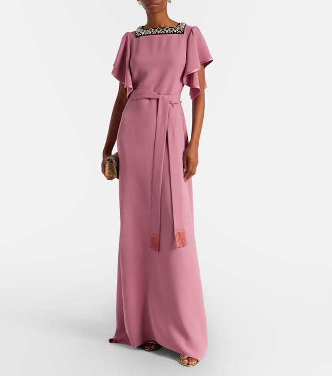 Valentino Cady Couture embellished belted gown