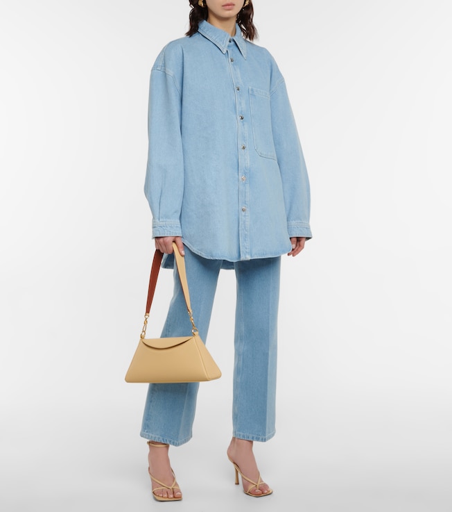 Nanushka Zoey high-rise flared jeans