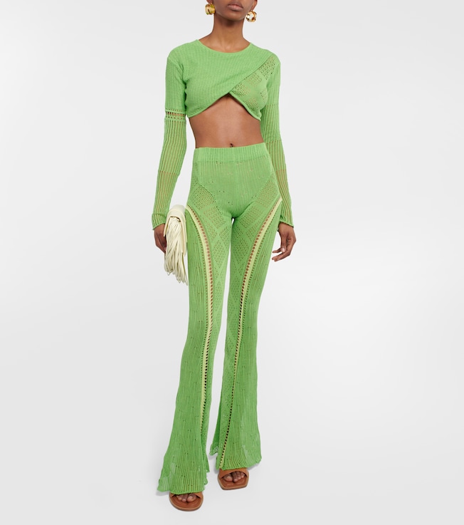 Roberta Einer Loona cotton crop top