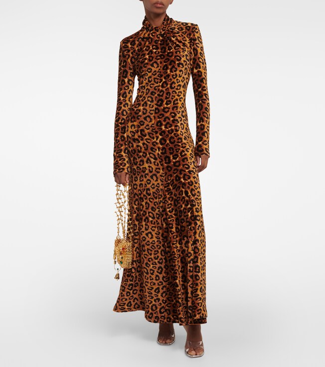 Bedrucktes Maxikleid | Rabanne