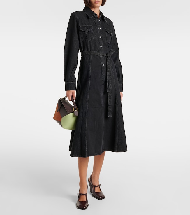 AG Jeans Marseille denim shirt dress