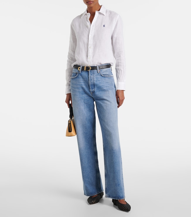 Polo Ralph Lauren Logo linen shirt