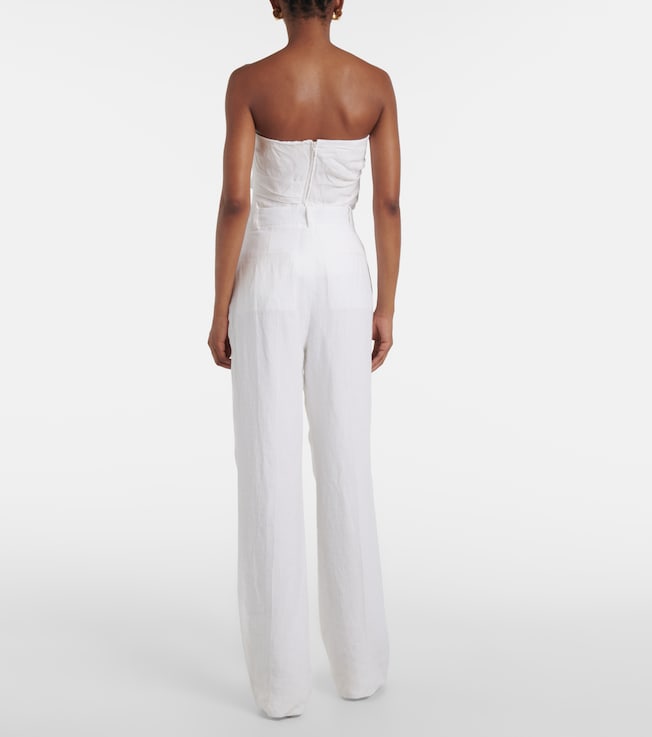  Tove Gabrielle linen wide-leg pants