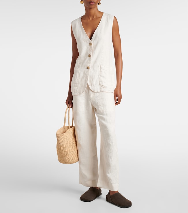 Velvet Acie linen vest