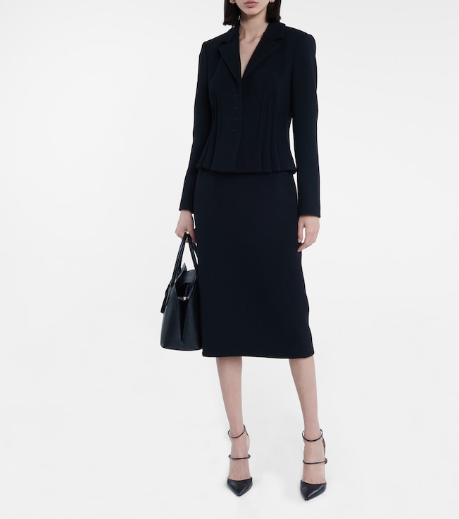 Altuzarra Lester stretch-wool pencil skirt