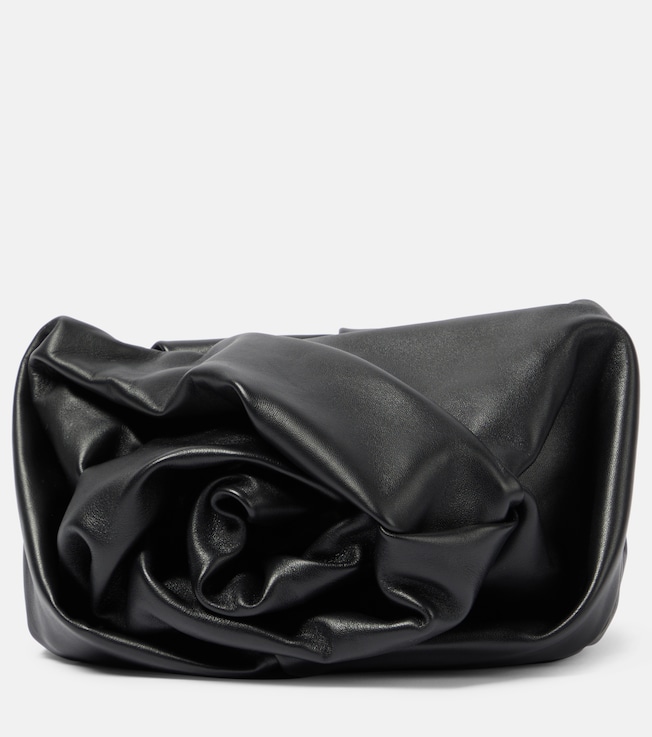 Burberry Rose leather clutch 