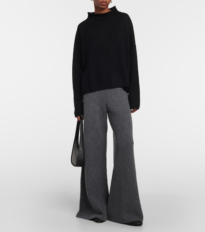 LISA YANG Sandy cashmere mockneck sweater