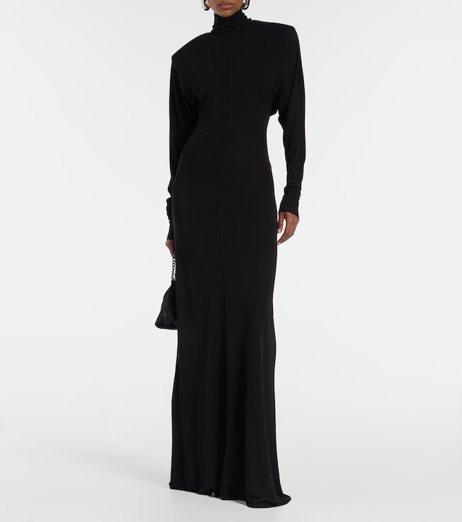 Stella McCartney Crêpe jersey gown
