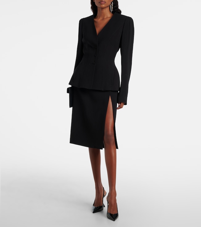 Mugler re/edit single-breasted blazer