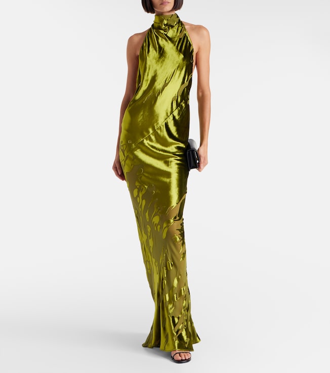 The Sei Halterneck gown