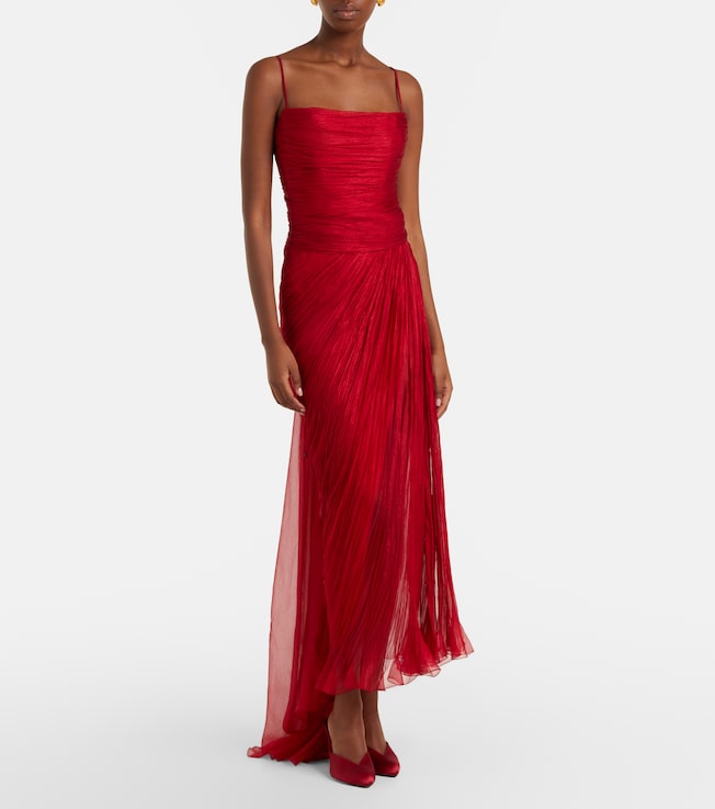 Maria Lucia Hohan Rio draped silk muslin gown