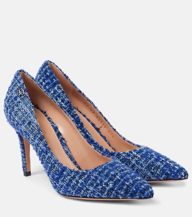 GIANVITO ROSSI Gianvito 85 bouclé pumps