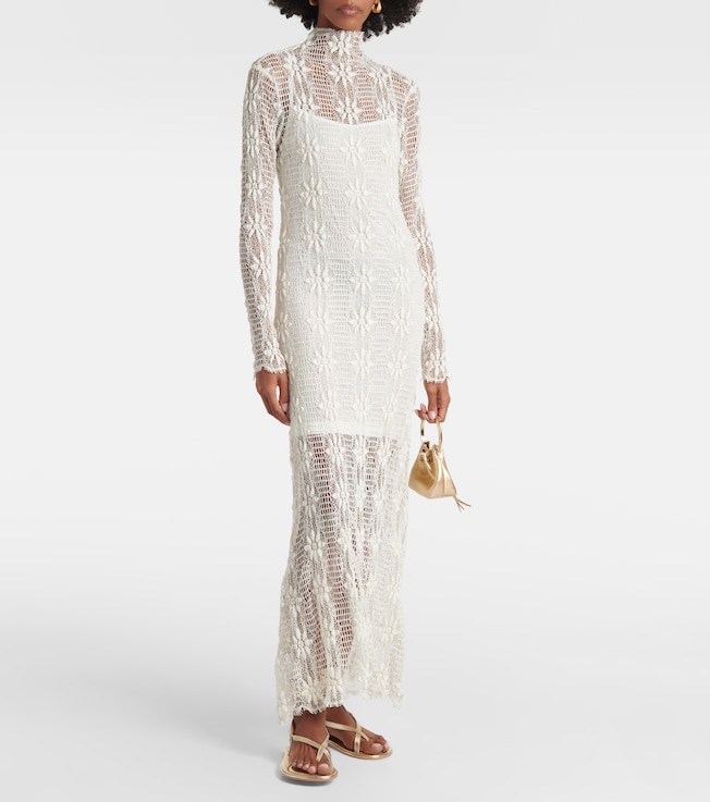 Ulla Johnson Talia floral lace maxi dress