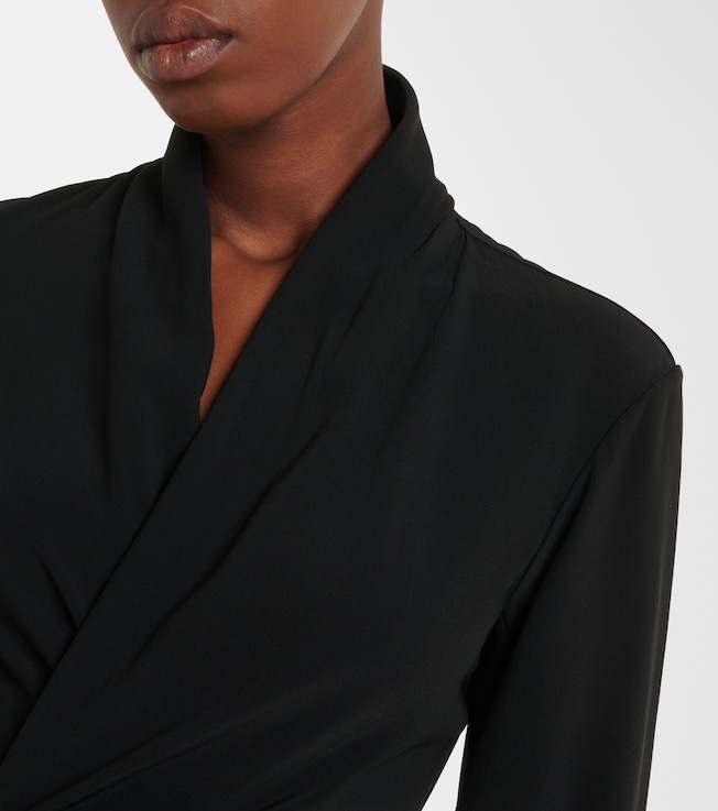  Rick Owens Draped wrap dress