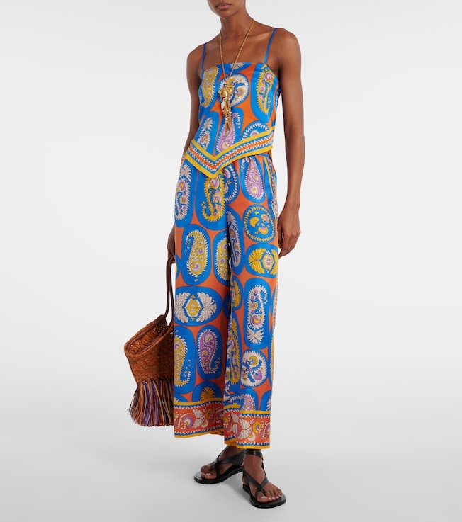 Alémais Flores printed top