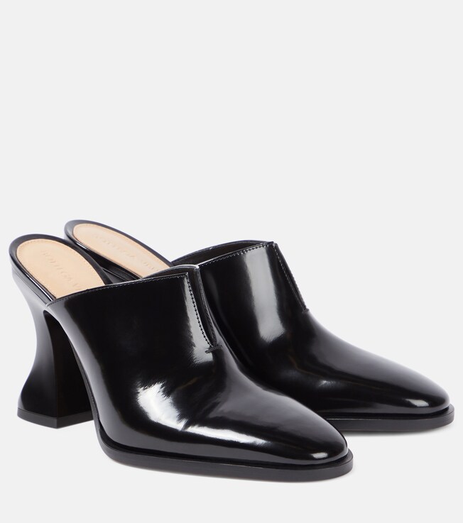 Bottega Veneta Cha-Cha leather mules