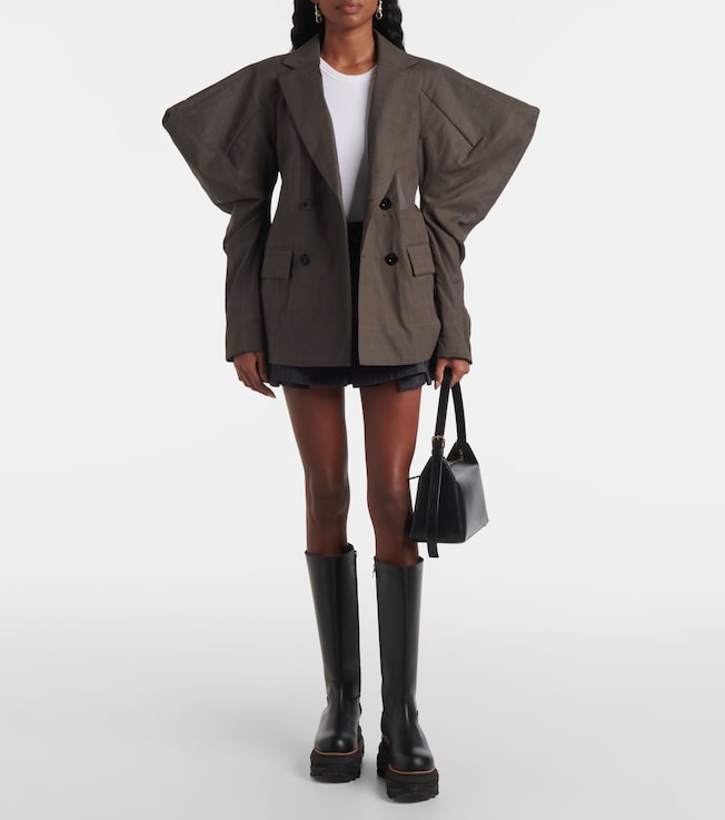 Sacai Cotton voile blazer