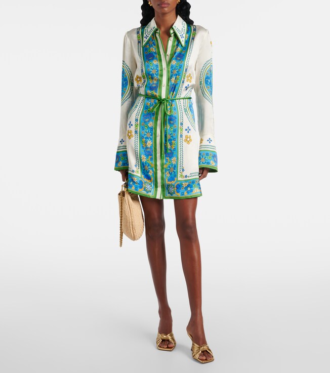 Alémais Vivianna printed shirt dress