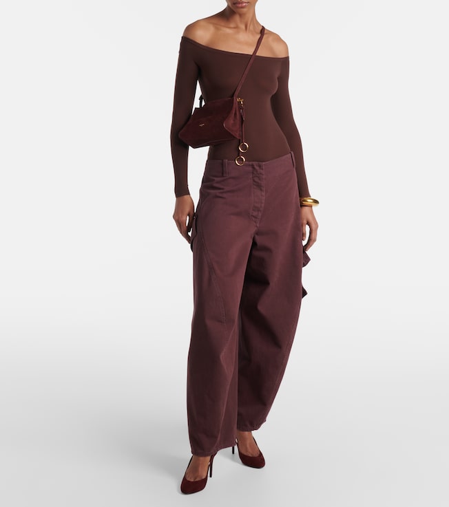 Alaïa Cotton twill cargo pants