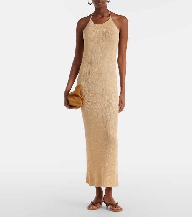 Bananhot Nico sequined maxi dress