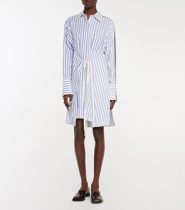 PETER DO Striped shirt dress