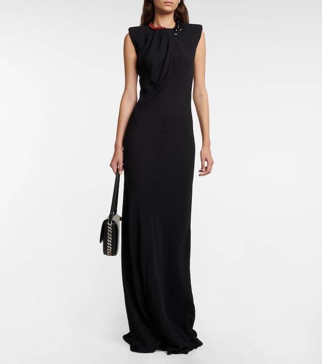 Stella McCartney Chain-trimmed gown
