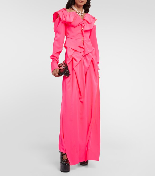 Vivienne Westwood Gathered maxi dress