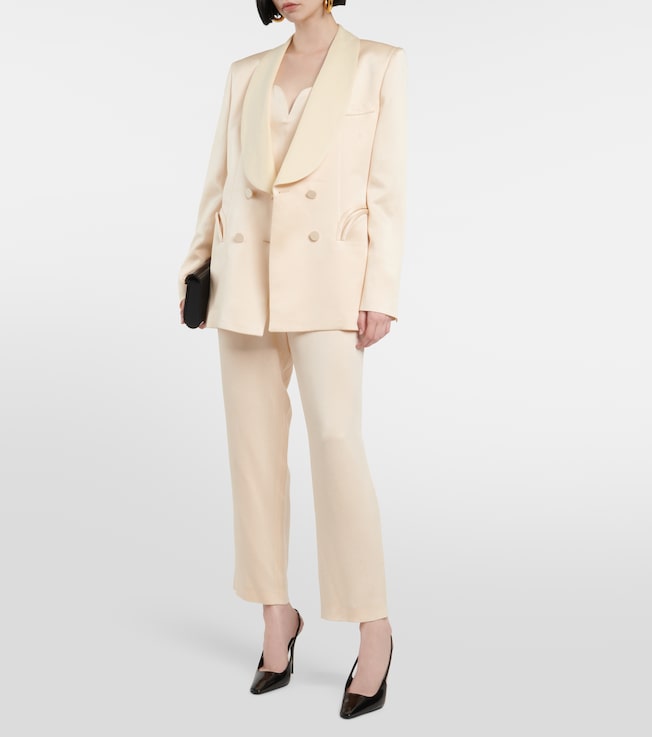 Blazé Milano Bridal Clyde satin jumpsuit