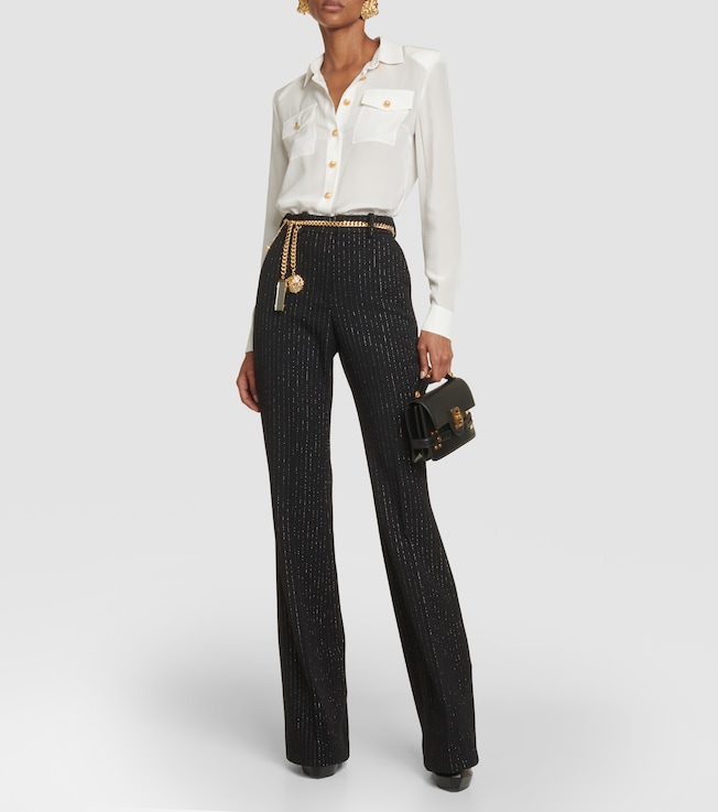 Balmain Crêpe de chine shirt