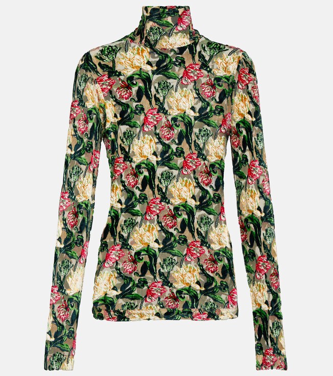 Top aus Crêpe | Rabanne