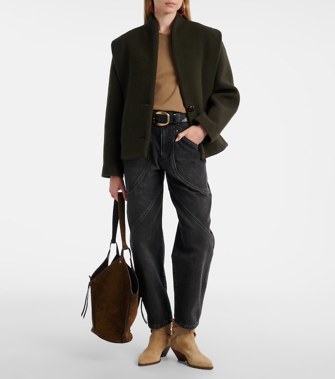 Isabel Marant Catarina barrel-leg jeans