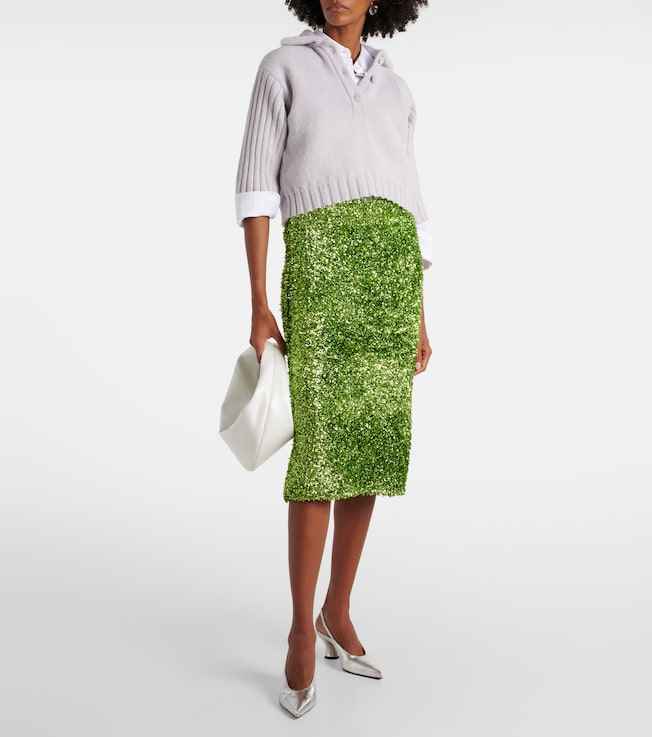 Dries Van Noten Wool and cashmere sweater
