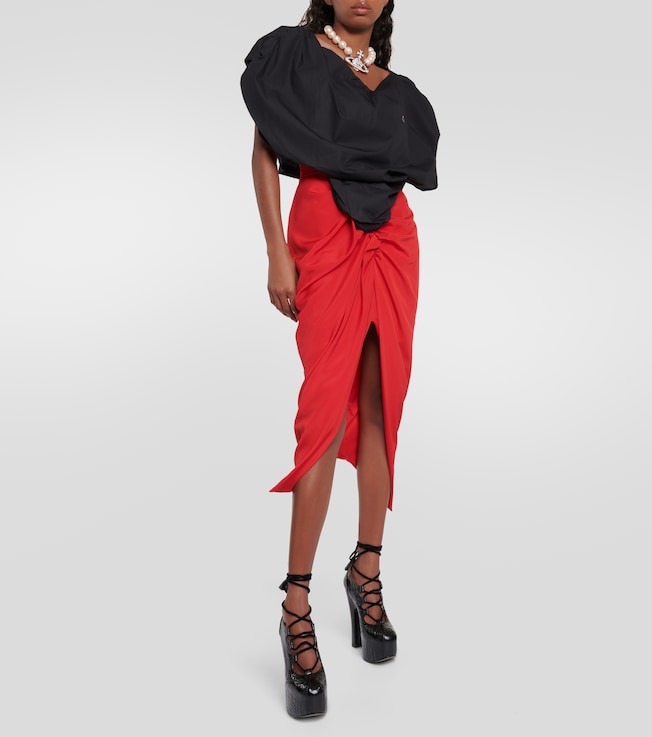 Vivienne Westwood Heart cotton crop top